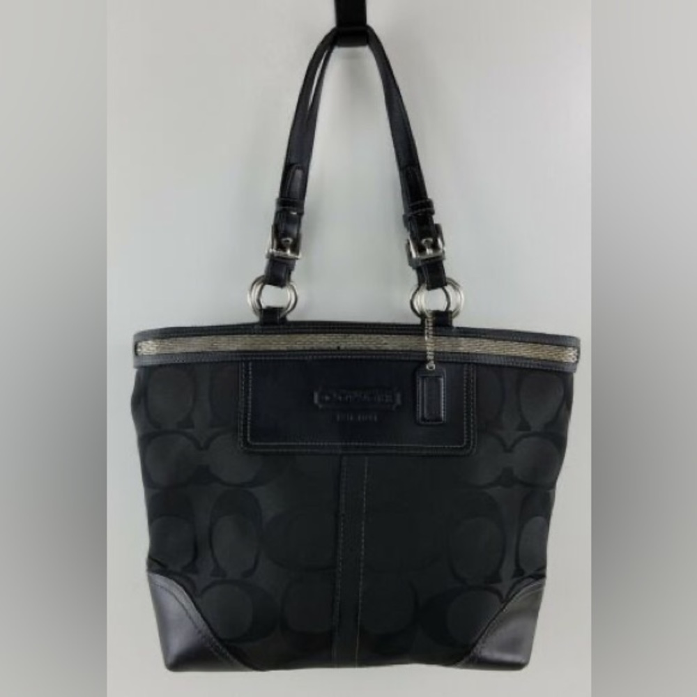 Black coach bag